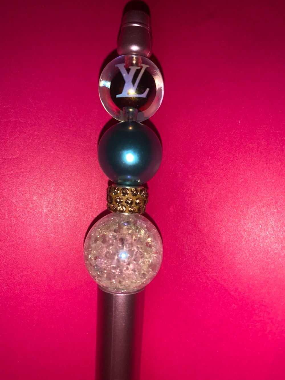 Designer inspired Beaded Pen - Picture 3 of 4